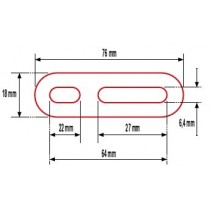 Highsider Adaptateurs 76mm