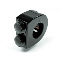 Motogadget m-Switch noir (22 mm) 2 boutons