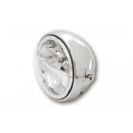 Highsider British Full LED (noir/chrome)