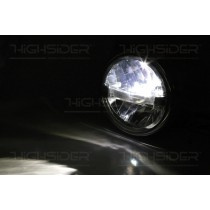 Highsider British Full LED (noir/chrome)